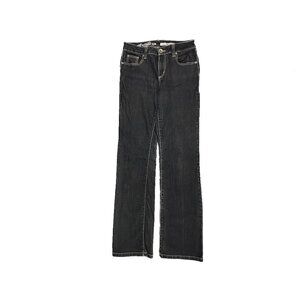 DKNY Soho Jean Bootcut Women's size 8 Long Black Denim Jeans